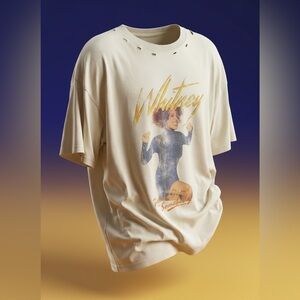 Whitney Graphic Oversized T-Shirt